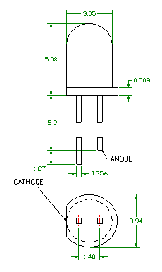 IC Dimension Drawing