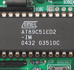 Click for Larger Image - AT89C51 Controller - AT89C51ED2 Microcontroller