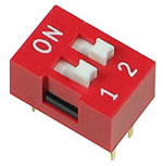 2 Position DIP Switch