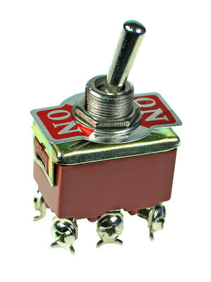DPDT11EX - DPDT on-on Extra Heavy Duty Toggle Switch