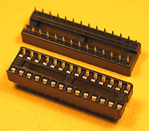 28 Pin Narrow IC Socket