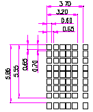 LCD 40x2 - Dots Detail