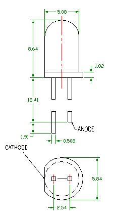 IC Dimension Drawing