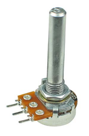 POT1MBSHAFT - 1M Linear Taper Potentiometer