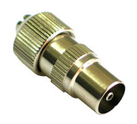 PTV06 - 75ohm Metal Line Socket
