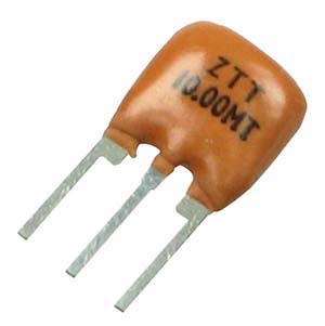 RESON10M0P3 - 10.0MHz Ceramic Resonator (3 pin) Standard Case