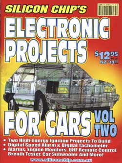 Click for Larger Image - Silicon Chip - Electronic Car Projects