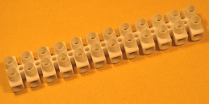 TERM20A - 12 Way 20A PVC Terminal Block  