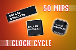 New High Speed 8051-Compatible Microcontroller from Dallas Semiconductor