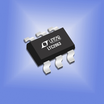 Click for Larger Image - Linear Technology Releases New Micropower Op-Amp Consuming Only 1.3&micro;A