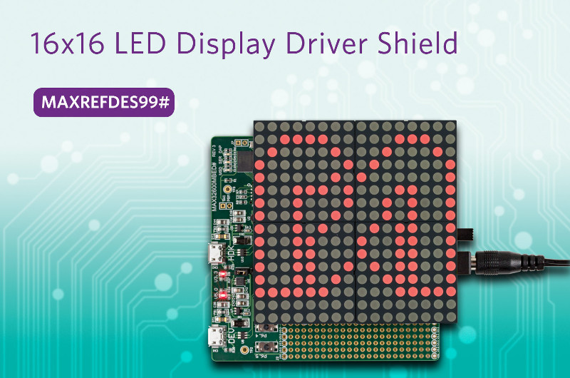New 16x16 LED Display Reference Design Available