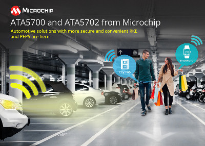 Click for Larger Image - Microchip Releases New Low-Power Vehicle Access Solution For Smart Keys