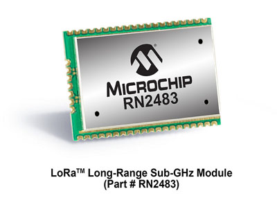 New LoRa Wireless Networking Module from Microchip