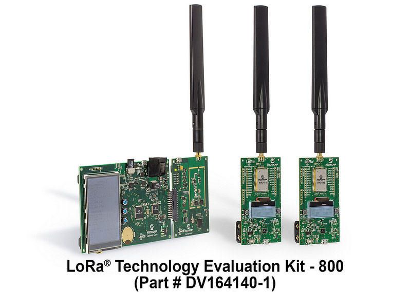 Microchip Releases New LoRa Technology Evaluation Kits