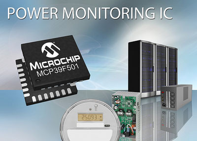 Ic Power Computer Monitor New Power Monitoring IC with Power, Current and Voltage Measurements
