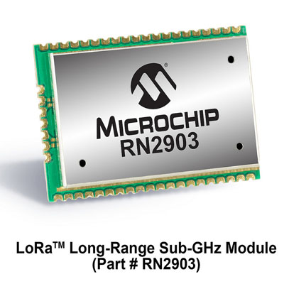 Click for Larger Image - Microchip LoRa Module
