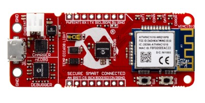 Click for Larger Image - New Microchip AVR MCU Development Board for Google Cloud Applications