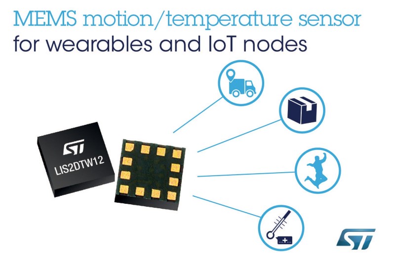 New MEMS Chip Combines Accelerometer with Temperature Sensor for Superior Precision