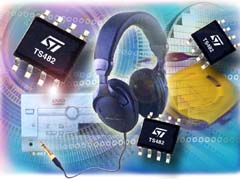 New Linear Stereo Headphone Amplifier from STMicroelectronics