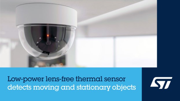 New Thermal Sensors from ST Can Detect Stationary Objects