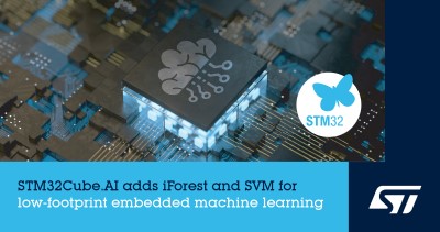 ST Releases Updated AI Package With More Efficient Machine Learning