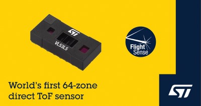 Click for Larger Image - New All-in-One, Multi-Zone, Direct Time-of-Flight Module from ST