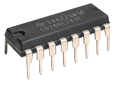 74HC283 4-bit Binary Full Adder