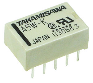 20 Stücke Relais Takamisawa DIP-10 Relais 2X Um 5 V A5W-K Audio Signal Ic Neu ic 