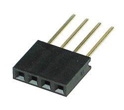 ARDHEAD4 - 4 Pin .100 inch Arduino Stackable Header