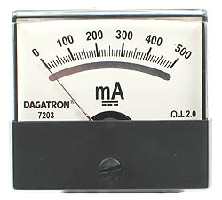 APM20A - 0-20A DC Moving Coil Ammeter