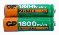 AA - 1800Mh Ni-MH Battery