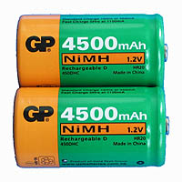 D - 4500Mh Ni-MH Battery