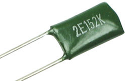 0.0015uF 250V Mylar Capacitor