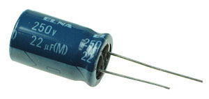 22uF 250V Electrolytic Capacitor