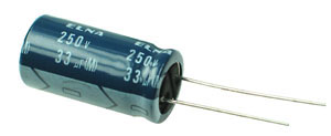 33uF 250V Electrolytic Capacitor