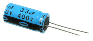 33uF 400V Electrolytic Capacitor