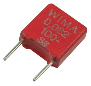 0.082uF 100V Polyester Film Capacitor