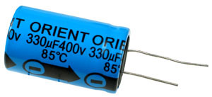 330uF 400V Radial Electrolytic Capacitor
