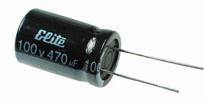 470uF 100V Electrolytic Capacitor