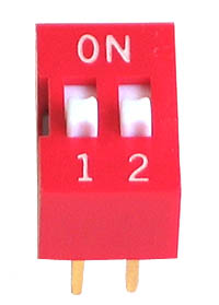 DIP2 - 2 Position DIP Switch
