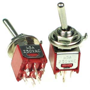 DPDT on-off-on Sub Miniature Switch