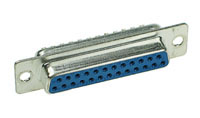 25 Contact Female Solder Cup D-Sub Connector