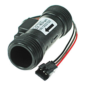 2.0 to 40.0 L/min Hot and Cold Water Flow Sensor