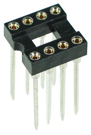 ICS8MTWW - 8 Pin Machine Tooled Wire Wrap IC Socket