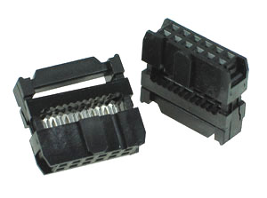 IDCC12 - 12 Contact IDC Socket Connector