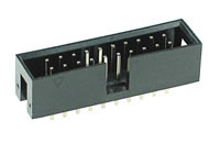 20 Pin Shrouded IDC Male Header