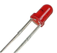 thumbnail image 2 of 50x 3mm Red Extra Fast Flashing LEDs – 6Hz Strobe, Ultra Bright 10,000 Mcd, Clear Lens, For Arduino 2 of 6