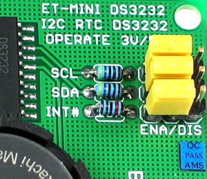 DS3232 Real Time Clock Mini Board