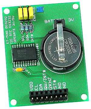 DS3232 Real Time Clock Mini Board