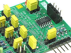 MCP3424 18-bit A/D Converter Mini Board